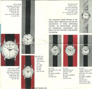 Eterna documentation 1963 - Eterna-Fanatic.com